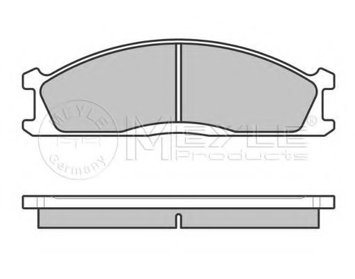 MEYLE 025 213 4717 Тормозные колодки для NISSAN PICKUP III (Ниссан Пиcкуп 3) MEYLE 025 213 4717 Тормозные колодки для NISSAN PICKUP III (Ниссан Пиcкуп 3)
