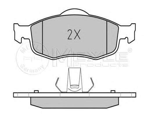MEYLE 025 213 9418 Тормозные колодки для FORD MONDEO (Форд Мондэо) MEYLE 025 213 9418 Тормозные колодки для FORD MONDEO (Форд Мондэо)