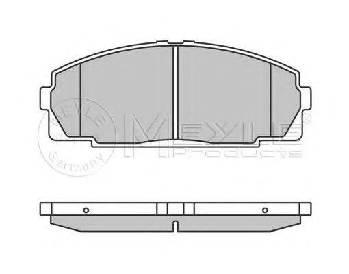 MEYLE 025 214 6815 Тормозные колодки для TOYOTA HIACE II (Тойота/тоета Хиаcэ 2) MEYLE 025 214 6815 Тормозные колодки для TOYOTA HIACE II (Тойота/тоета Хиаcэ 2)