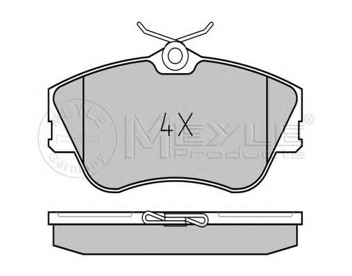 MEYLE 025 214 7919 Тормозные колодки для VOLKSWAGEN T4 MULTIVAN (Фольксваген Т4 мултиvан) MEYLE 025 214 7919 Тормозные колодки для VOLKSWAGEN T4 MULTIVAN (Фольксваген Т4 мултиvан)