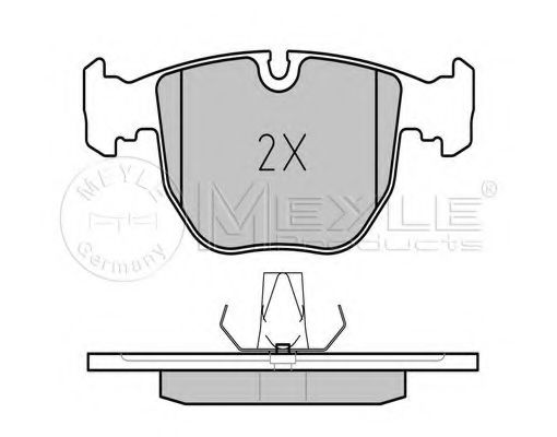 MEYLE 025 214 8619 Тормозные колодки для BMW (Бмв) MEYLE 025 214 8619 Тормозные колодки для BMW (Бмв)