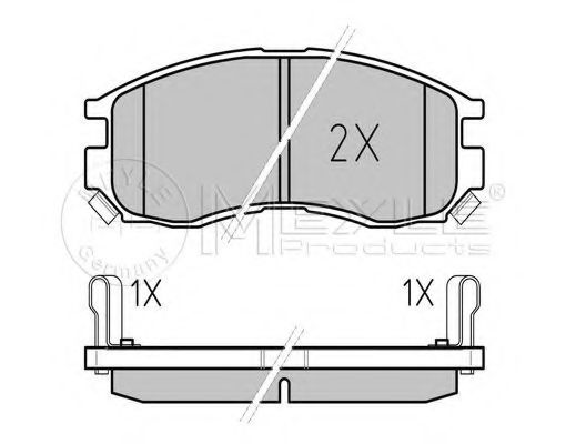 MEYLE 025 216 4716/W Тормозные колодки для MITSUBISHI ETERNA IV (Митсубиши/митсубиси Этэрна иv) MEYLE 025 216 4716/W Тормозные колодки для MITSUBISHI ETERNA IV (Митсубиши/митсубиси Этэрна иv)