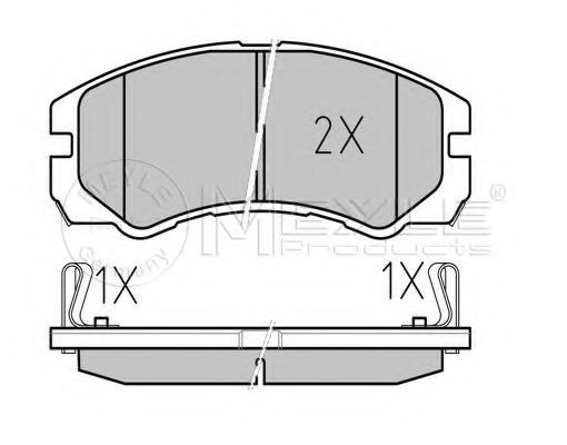 MEYLE 025 218 4516/W Тормозные колодки для OPEL FRONTERA B (Опель Фронтера б) MEYLE 025 218 4516/W Тормозные колодки для OPEL FRONTERA B (Опель Фронтера б)