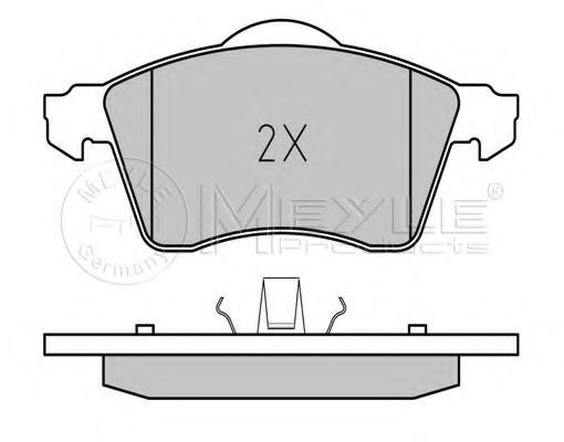 MEYLE 025 218 8319 Тормозные колодки для VOLKSWAGEN T4 MULTIVAN (Фольксваген Т4 мултиvан) MEYLE 025 218 8319 Тормозные колодки для VOLKSWAGEN T4 MULTIVAN (Фольксваген Т4 мултиvан)