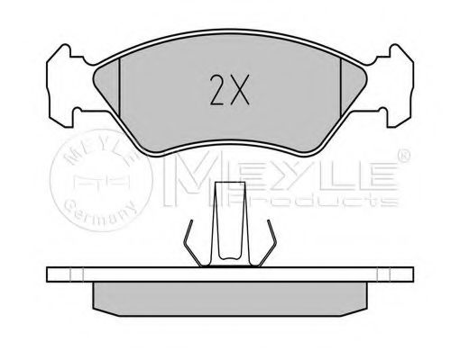 MEYLE 025 231 0217 Тормозные колодки для MAZDA SOHO III (Мазда Сохо 3) MEYLE 025 231 0217 Тормозные колодки для MAZDA SOHO III (Мазда Сохо 3)