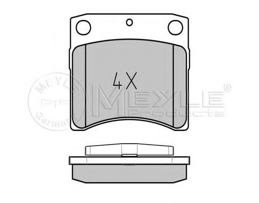 MEYLE 025 231 7618/W Тормозные колодки для VOLKSWAGEN T4 MULTIVAN (Фольксваген Т4 мултиvан) MEYLE 025 231 7618/W Тормозные колодки для VOLKSWAGEN T4 MULTIVAN (Фольксваген Т4 мултиvан)