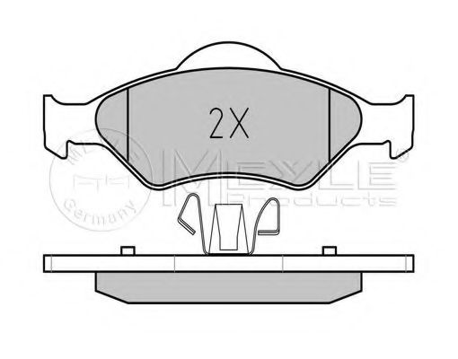 MEYLE 025 232 0018 Тормозные колодки для MAZDA SOHO III (Мазда Сохо 3) MEYLE 025 232 0018 Тормозные колодки для MAZDA SOHO III (Мазда Сохо 3)