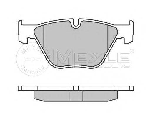 MEYLE 025 233 1320 Тормозные колодки для BMW (Бмв) MEYLE 025 233 1320 Тормозные колодки для BMW (Бмв)