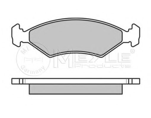 MEYLE 025 233 8418/W Тормозные колодки для KIA MENTOR (Киа Мэнтор) MEYLE 025 233 8418/W Тормозные колодки для KIA MENTOR (Киа Мэнтор)