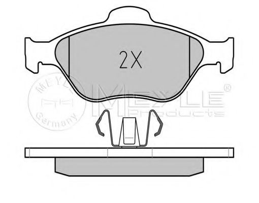 MEYLE 025 236 0418 Тормозные колодки для MAZDA SOHO III (Мазда Сохо 3) MEYLE 025 236 0418 Тормозные колодки для MAZDA SOHO III (Мазда Сохо 3)