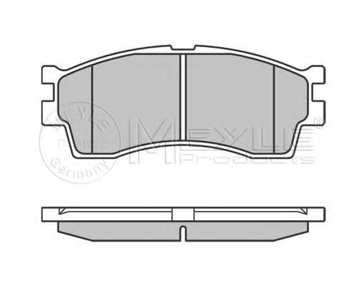MEYLE 025 238 7316/W Тормозные колодки для KIA MENTOR (Киа Мэнтор) MEYLE 025 238 7316/W Тормозные колодки для KIA MENTOR (Киа Мэнтор)