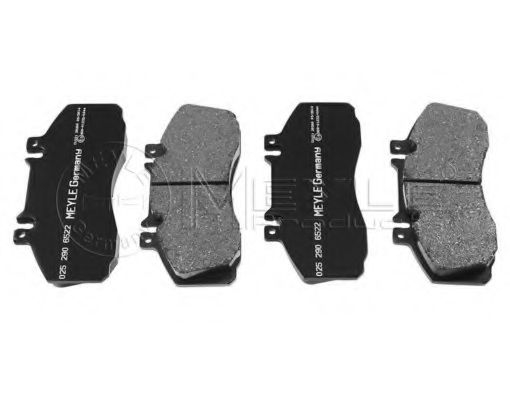 MEYLE 025 290 6522 Тормозные колодки для IVECO EURO (Ивеко Эуро) MEYLE 025 290 6522 Тормозные колодки для IVECO EURO (Ивеко Эуро)