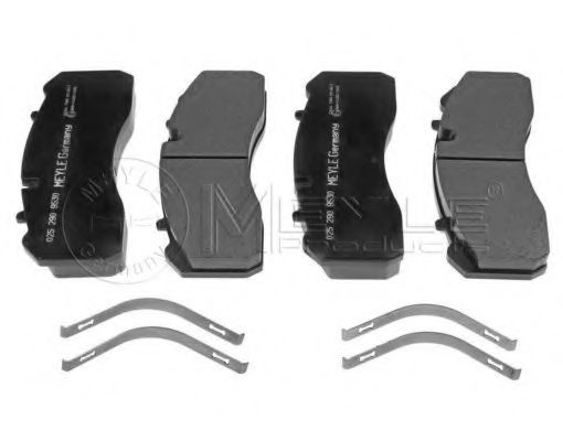 MEYLE 025 290 9530 Тормозные колодки для MAN M 2000 M (Ман М 2000 м) MEYLE 025 290 9530 Тормозные колодки для MAN M 2000 M (Ман М 2000 м)