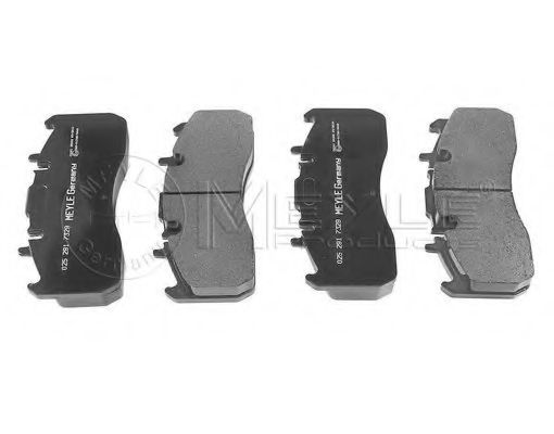 MEYLE 025 291 7329 Тормозные колодки для VOLVO FL II (Вольво Фл 2) MEYLE 025 291 7329 Тормозные колодки для VOLVO FL II (Вольво Фл 2)