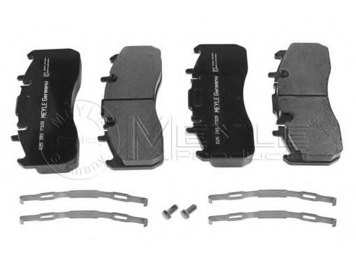 MEYLE 025 291 7329/S Тормозные колодки для VOLVO FL II (Вольво Фл 2) MEYLE 025 291 7329/S Тормозные колодки для VOLVO FL II (Вольво Фл 2)