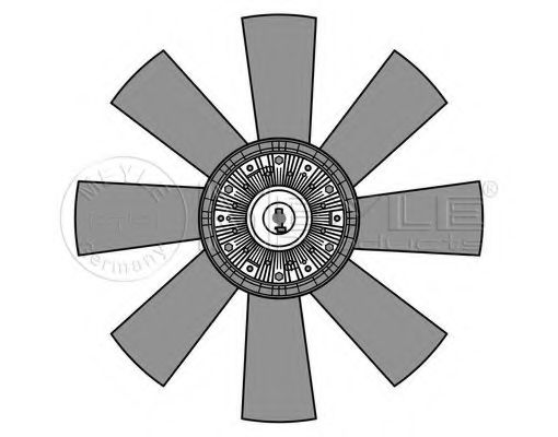 MEYLE 534 234 0016 Вентилятор, охлаждение двигателя для VOLVO FL 10 (Вольво Фл 10)