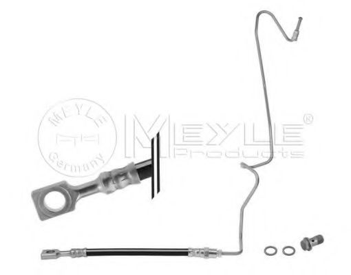 MEYLE 100 525 0055/S Тормозной шланг для SEAT TOLEDO II (Сеат Толедо 2) MEYLE 100 525 0055/S Тормозной шланг для SEAT TOLEDO II (Сеат Толедо 2)