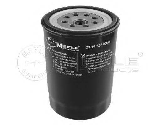 MEYLE 28-14 322 0001 Масляный фильтр для KIA BESTA (Киа Бэста) MEYLE 28-14 322 0001 Масляный фильтр для KIA BESTA (Киа Бэста)