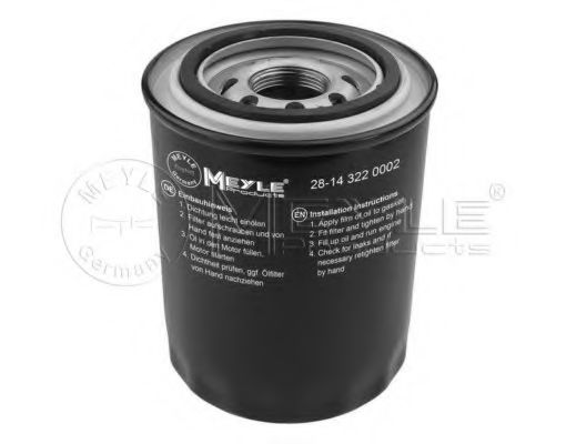MEYLE 28-14 322 0002 Масляный фильтр 
