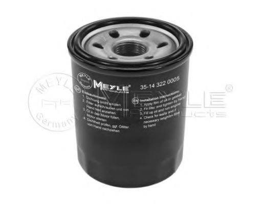 MEYLE 35-14 322 0005 Масляный фильтр для MAZDA 626 II (Мазда 626 2) MEYLE 35-14 322 0005 Масляный фильтр для MAZDA 626 II (Мазда 626 2)