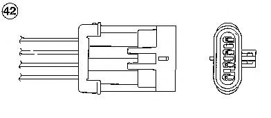 NGK 0440 Лямбда-зонд для DAEWOO LANOS (Дэу Ланос) NGK 0440 Лямбда-зонд для DAEWOO LANOS (Дэу Ланос)