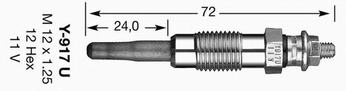NGK 3219 Свеча накаливания для BMW 7 (Бмв 7) NGK 3219 Свеча накаливания для BMW 7 (Бмв 7)