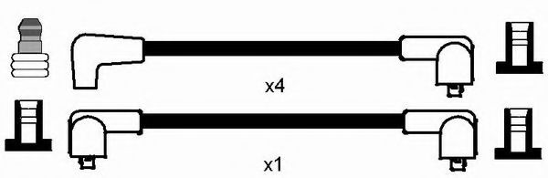 NGK 0543 Комплект проводов зажигания для ROVER (Ровер) NGK 0543 Комплект проводов зажигания для ROVER (Ровер)