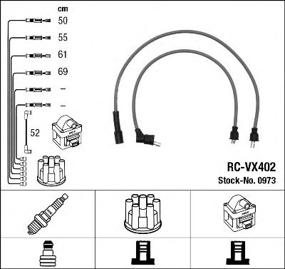NGK 0973 Комплект проводов зажигания для HONDA ACCORD II (Хонда Аccорд 2) NGK 0973 Комплект проводов зажигания для HONDA ACCORD II (Хонда Аccорд 2)