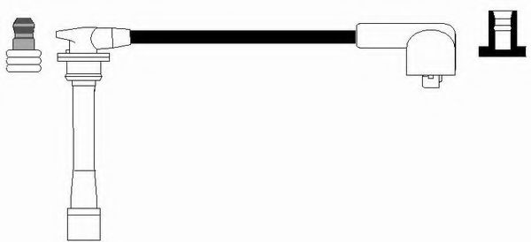 NGK 38829 Провод зажигания для KIA CERATO (Киа Cэрато)