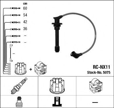 NGK 5075 Комплект проводов зажигания для NISSAN PRIMERA (Ниссан Примера) NGK 5075 Комплект проводов зажигания для NISSAN PRIMERA (Ниссан Примера)