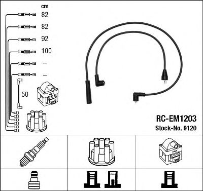 NGK 9120 Комплект проводов зажигания для MITSUBISHI SIGMA III (Митсубиши/митсубиси Сигма 3) NGK 9120 Комплект проводов зажигания для MITSUBISHI SIGMA III (Митсубиши/митсубиси Сигма 3)