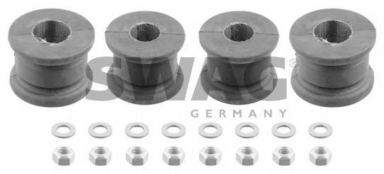 SWAG 10 61 0053 Ремкомплект, подшипник стабилизатора<br >для автомобилей без спортивной ходовой части 