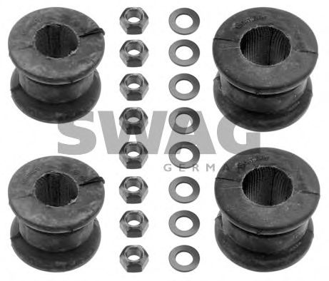 SWAG 10 61 0056 Ремкомплект, подшипник стабилизатора<br >для автомобилей со спортивной ходовой частью 