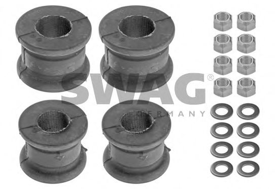 SWAG 10 61 0058 Ремкомплект, подшипник стабилизатора<br >для автомобилей без спортивной ходовой части 