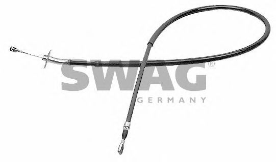 SWAG 10 90 9501 Трос, стояночная тормозная система Дисковой механизм для MERCEDESBENZ (Мерседес бенц) SWAG 10 90 9501 Трос, стояночная тормозная система Дисковой механизм для MERCEDESBENZ (Мерседес бенц)