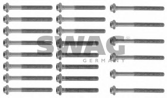 SWAG 10 91 0232 Комплект болтов головки цилидра 