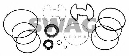 SWAG 10 91 9145 Комплект прокладок, гидравлический насос<br >602 466 01 01 