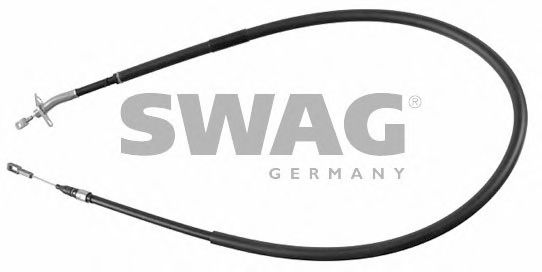 SWAG 10 92 1264 Трос, стояночная тормозная система Дисковой механизм для MERCEDESBENZ (Мерседес бенц) SWAG 10 92 1264 Трос, стояночная тормозная система Дисковой механизм для MERCEDESBENZ (Мерседес бенц)
