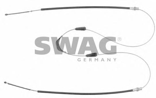 SWAG 10 92 1315 Трос, стояночная тормозная система Барабанный механизм для MERCEDES-BENZ T2/L (Мэрcэдэс-бэнз Т2/л) SWAG 10 92 1315 Трос, стояночная тормозная система Барабанный механизм для MERCEDES-BENZ T2/L (Мэрcэдэс-бэнз Т2/л)
