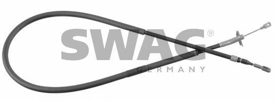 SWAG 10 92 1561 Трос, стояночная тормозная система Дисковой механизм для MERCEDESBENZ (Мерседес бенц) SWAG 10 92 1561 Трос, стояночная тормозная система Дисковой механизм для MERCEDESBENZ (Мерседес бенц)