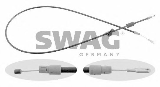 SWAG 10 92 2322 Трос, стояночная тормозная система Дисковой механизм для MERCEDESBENZ (Мерседес бенц) SWAG 10 92 2322 Трос, стояночная тормозная система Дисковой механизм для MERCEDESBENZ (Мерседес бенц)