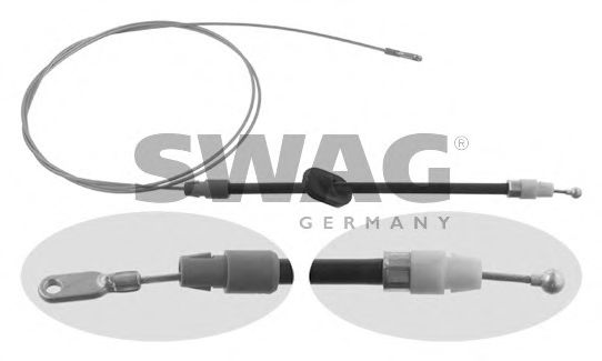 SWAG 10 92 6729 Трос, стояночная тормозная система 4325 для MERCEDESBENZ (Мерседес бенц) SWAG 10 92 6729 Трос, стояночная тормозная система 4325 для MERCEDESBENZ (Мерседес бенц)
