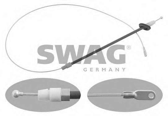SWAG 10 92 9845 Трос, стояночная тормозная система OM 642. 993 для MERCEDESBENZ (Мерседес бенц) SWAG 10 92 9845 Трос, стояночная тормозная система OM 642. 993 для MERCEDESBENZ (Мерседес бенц)