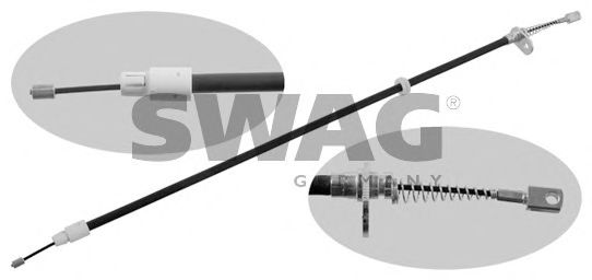 SWAG 10 93 4914 Трос, стояночная тормозная система для MERCEDESBENZ (Мерседес бенц) SWAG 10 93 4914 Трос, стояночная тормозная система для MERCEDESBENZ (Мерседес бенц)