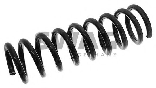 SWAG 10 93 9453 Пружина ходовой части<br >для автомобилей без системы регулировки дорожного просвета 