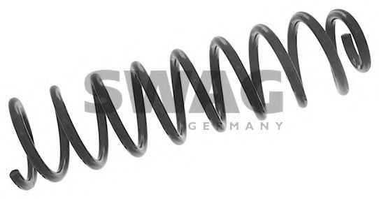 SWAG 10 94 6837 Пружина ходовой части<br >Elegance 