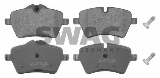 SWAG 11 91 6727 Тормозные колодки для автомобилей с тормозом Performance для MINI MINI CLUBVAN (Мини Мини cлубvан) SWAG 11 91 6727 Тормозные колодки для автомобилей с тормозом Performance для MINI MINI CLUBVAN (Мини Мини cлубvан)