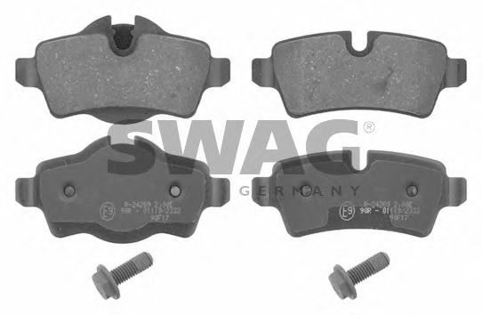 SWAG 11 91 6742 Тормозные колодки для MINI MINI CLUBVAN (Мини Мини cлубvан) SWAG 11 91 6742 Тормозные колодки для MINI MINI CLUBVAN (Мини Мини cлубvан)