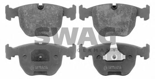 SWAG 20 91 6345 Тормозные колодки для BMW (Бмв) SWAG 20 91 6345 Тормозные колодки для BMW (Бмв)