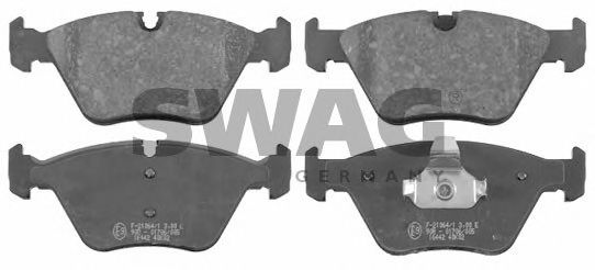 SWAG 20 91 6442 Тормозные колодки для BMW (Бмв) SWAG 20 91 6442 Тормозные колодки для BMW (Бмв)